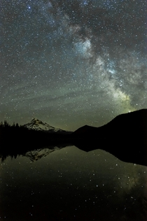 Milky Way amp Mount Hood 