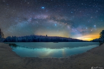 Milky Way from Cherry Plain State Park in Petersburg New York by Matt Pollock 