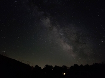 Milky Way from Cherry Springs State Park shot from my S