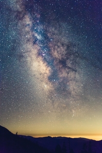 Milky Way from Minaret Vista Mammoth Lakes CA