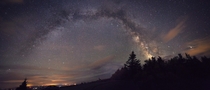 Milky Way over Acadia National Park 