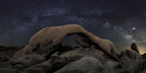 Milky Way over Arch Rock by Jeff Madden - Joshua Tree National Park 