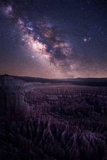 Milky Way Over Bryce Canyon 