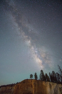 Milky Way over Bryce Canyon  OC