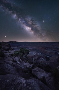 Milky Way over Canyonlands UT 