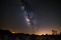 Milky Way over Joshua Tree by Luan Baruti 