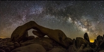Milky Way over Joshua Tree national park