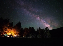 Milky Way over Taylor Park CO 