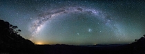 Milky Way over the Grampians Victoria Australia 