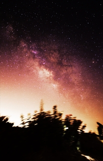 Milky Way using DSS shot from a mountain on Cyprus Im new at this but it is fun 