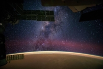 Milky Way Viewed From the International Space Station