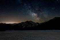 Milkyway at Bear Lake in Rocky Mountain National Park two mornings ago 