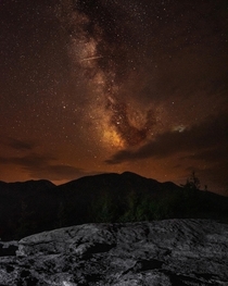 Milkyway over Algonquin mountain in the Adirondack mountains NY  IG trevorbelyea