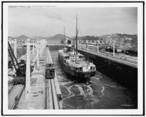 Miraflores Locks east chamber Panama Canal ca  