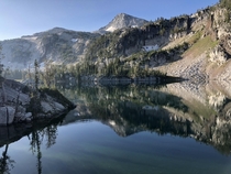 Mirror Lake Eagle Cap Wilderness Oregon 