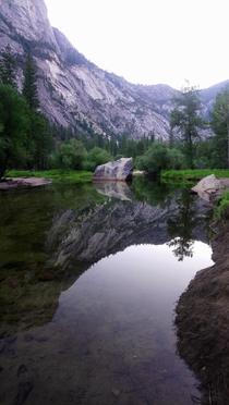 Mirror Lake Yosemite NP early am  