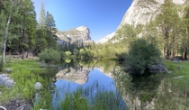 Mirror Lake Yosemite Valley yesterday took my breath away