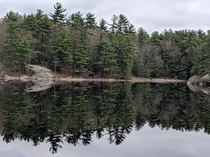 Mirror mirror - Pawtuckaway State Park New Hampshire 