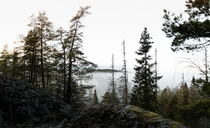 Misty Mountain Tiveden Nationalpark Sweden 