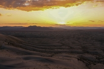 Mojave Desert CA taken on top of Kelso Dunes 
