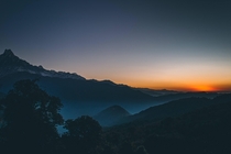 Moments before sunrise Himalayas Nepal  ig grand_snaps
