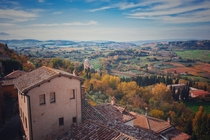 Montepulciano- Tuscany Itlay One of the most beautiful places Ive ever been to 