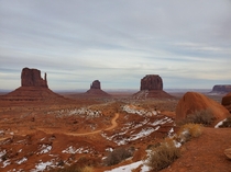 Monument Valley in Winter 