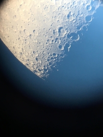 moon from my telescope