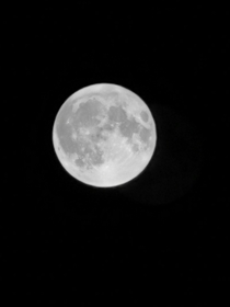 Moon photo taken by me on huwaiei p pro