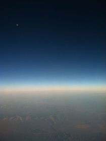 Moonrise from my airplane window unedited 