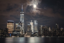 Moonrise over Manhattan 