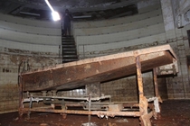 Morgue Teaching Amphitheater Abandoned Hospital New Orleans post Hurricane Katrina