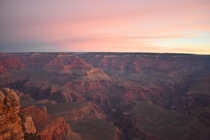 Morning Colors at the Grand Canyon 