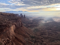 Morning Glow up on the Island in the Sky-Canyonlands National Park Utah 
