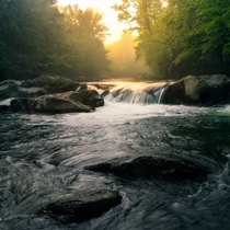 Morning Serenity in the Great Smoky Mountains National Park OCx