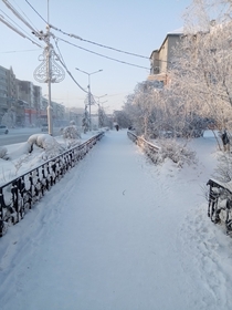 Morning Yakutsk Russia today