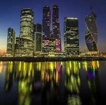 Moscow International Business Center Moscow-City Russia   