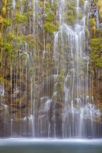 Mossbrae Falls in Northern California 