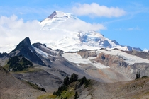 Mount Baker from North Cascades National Park Washington USA 