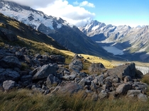 Mount Cook National Park New Zealand  x   Taken by me on the Mueller Track