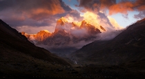 Mount Cuyoc Cordillera Huayhuash Peru 