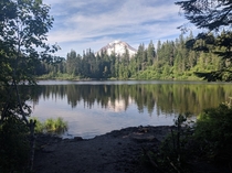 Mount Hood from Mirror Lake OR   x 
