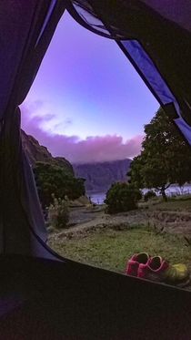 Mount Pinatubo - Room with a view