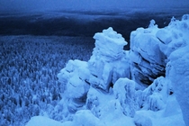 Mount Polyud Perm krai Russia OC 