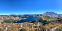 Mount Saint Helens and Spirit Lake from Coldwater Peak 
