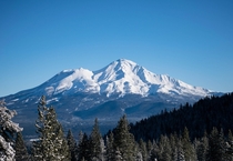 Mount Shasta in Siskiyou County California 