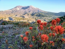 Mount St Helens from Loowit viewpoint 