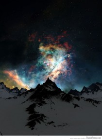 Mountain amp Nebula 