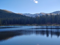 Mountain lakes of Colorado  x