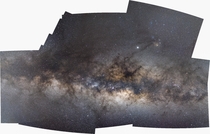 MP Milky Way Mosiac taken from Queensland Australia 